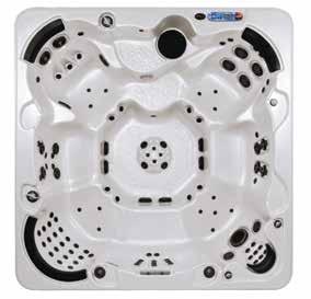 Paradise Ultra XLP Ett väldimensionerat spa med en Ultra-Wave no-float vilstol, Hydro-Max säte, Wave Max säte, Roto