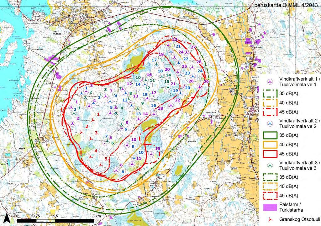 FCG DESIGN OCH PLANERING AB MILJÖKONSEKVENSBESKRIVNING 148 (263) 18.4.2 Pälsfarmning långsamt och användningen av de markområden som inte har kunnat användas för skogsbruk kan återupptas.