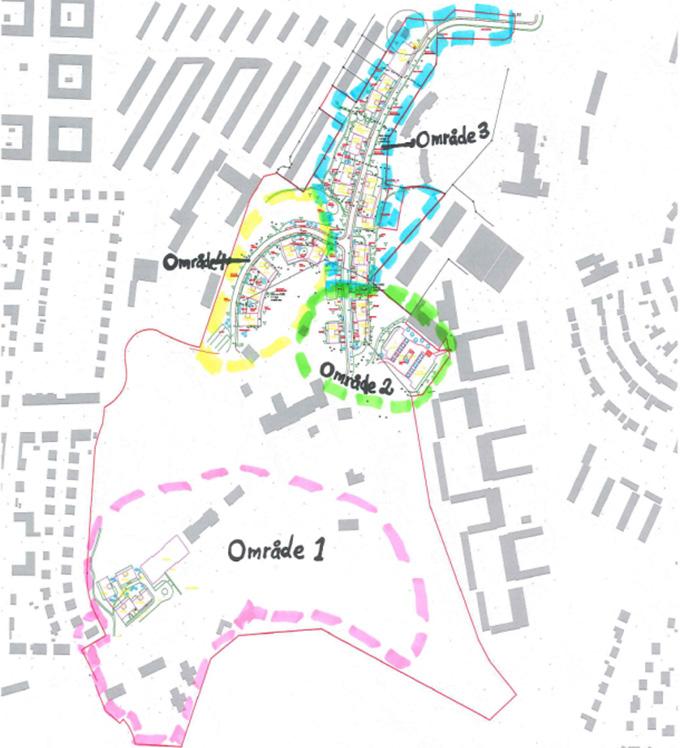 nordligaste delen av utredningsområdet, men de bebyggda delarna runtom har kombinerat ledningssystem för dag- och spillvatten.