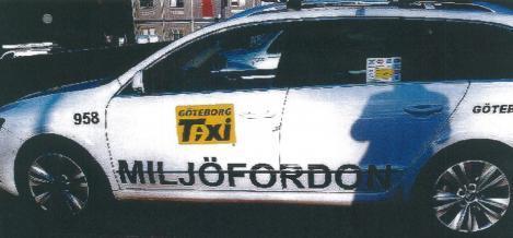 En konsument som ska välja en taxi vinkar in den från gatan eller väljer den ur en taxikö, det är oavsett svårt att lägga märke till detaljer i bilens utformning.
