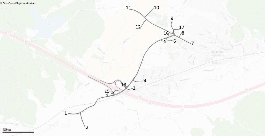 3 (31) Inledning Bollebygds kommun har gett WSP i uppdrag att utföra en trafikanalys längs med Rävlandavägen mellan Forsavägen i söder och Göteborgsvägen i norr, samt i områdena runt den norra delen