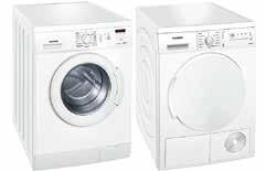 TVÄTT Tvätt- och Torkkombinationer SIEMENS Tvättmaskin och Torktumlare alternativt Kombimaskin ingår i omfattning enligt lägenhetsblad.