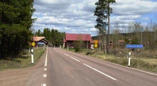 Förutsättningar 3.4 Väg- och trafikförhållanden Vägstandard Nuvarande väg 45, som är en nationell stamväg, är 6.5-7,0 meter bred mellan Kalkberget (norr om Vattnäs) och Lindänget.