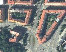 framhävs med hjälp av träden. På Linnégatan förtydligas gaturummet med träden. Det är ett tydligt stråk som kontrasterar mot tvärgatorna som helt saknar träd.