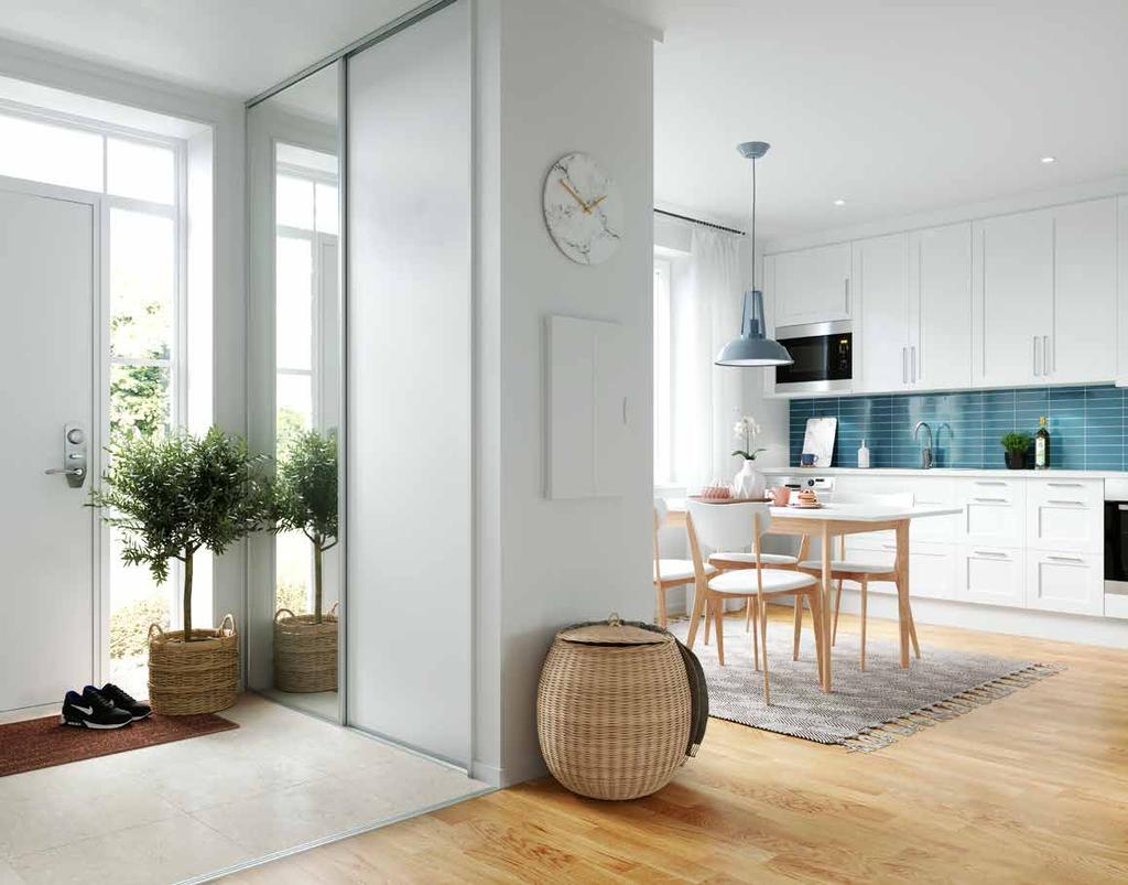 Exempel, designlinje Tradition SKÖNHET KOMMER INIFRÅN God design är viktigt för att du ska trivas.