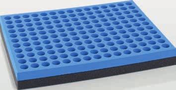 5200549 Vikt: 0,175 kg Skumplastinsats för K SF 121 munstycken Ø 22Dmm och 1 x insatslåda G3-ngrön.. r A r t.