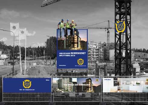 Våra standardenheter Vi har fem standardenheter och olika budskap som ska fungera på distans likväl som på nära håll.