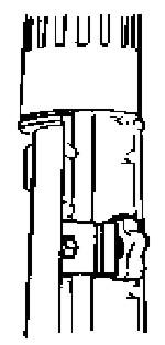 Funktioner och reglage FUNKTIONER OCH REGLAGE Bränslets avstängningsventil (4 Hk modeller) - Vrid ventilen uppåt för att stänga den, eller nedåt för att öppna den. Om en separat bränsletank (extrautr.