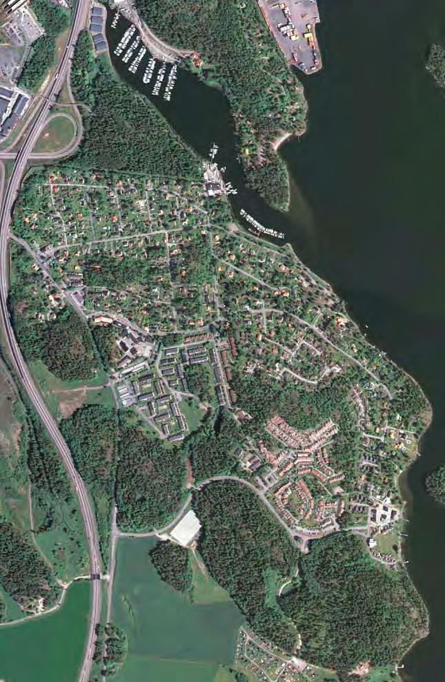 Torpaviken Näsets udde Strandpromenad Kapellbacken