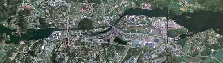 Östra strand- och Kanalpromenaden - grönt stråk Från Ragnhildsborg i norr till Östertälje och Igelsta strand i söder löper ett i stort sett sammanhängande stråk med varierande karaktär och kvalitet