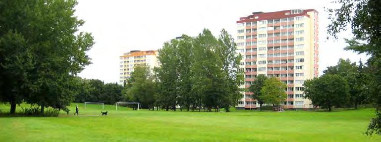 stadsdelarnas grönområden Brunnsäng Grönstrukturen idag Stadsdelen Brunnsäng har en välplanerad grönstruktur på östra sidan om Birkavägen.