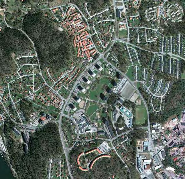 Brunnsängs Hage Bergvik Brunnsängsparken Brunnsängs IP Baggåsen Mälareparken Brunnsängsberget Den öppna gräsytan kan utvecklas och eventuellt ges fler funktioner om