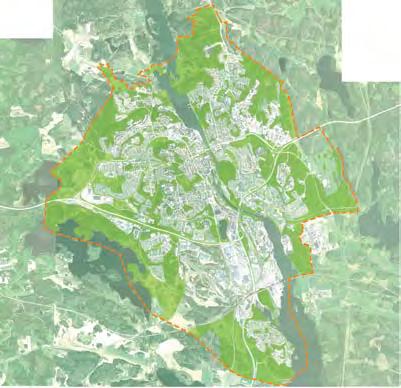 inledning Inledning Syfte och avgränsning Grönplanen sammanställer de värden parker och naturmark har för människor och för växt- och djurliv i staden.