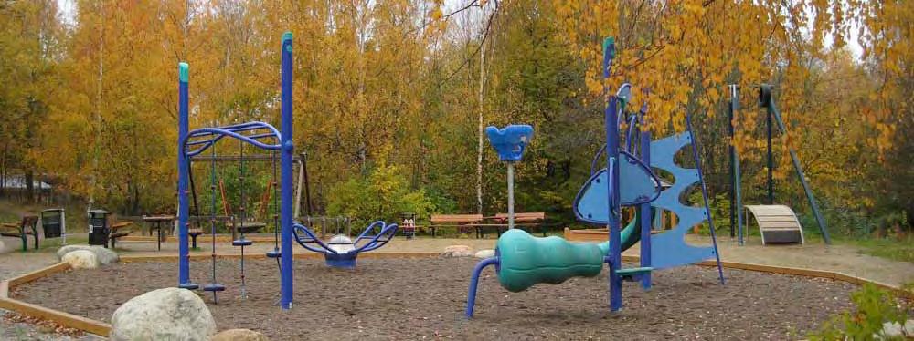 stadsdelarnas grönområden Lina Grönstrukturen idag Lina är en relativt ny stadsdel som fortfarande byggs ut. Bebyggelsen är varierad och består både av flerbostadshus, radhus och villor.