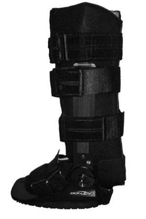 Den första studien om tidig rörlighet i en ortos efter kirurgi kom 1982 Studie: 21 patienter behandlades postoperativt med en funktionell ortos snarare än med ett gips.