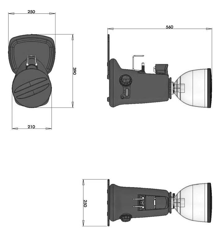 12. Måttskiss.