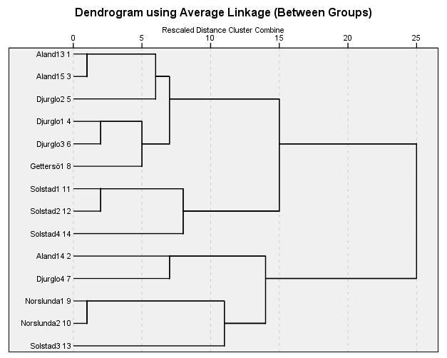 avviker från de övriga och troligtvis har denna skärva tillhört ett kärl av annan proveniens.
