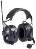 3M PELTOR LiteCom Plus PMR 446 Hörselskydd med inbyggd kommunikationsradio, medhörning och externt uttag. 8 kanaler och 121 underkanaler på frekvensen PMR 446 MHz.