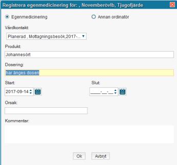 Egenmedicinering Här ska läkemedel som är receptfria samt