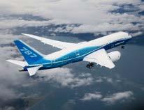 Boeing. Försäljningen på Boeing 787 har under 2017 börjat sprida sig till Airbus A350.