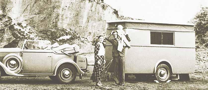 »Kvalitet sedan mer än 85 år Husvagnen föddes för mer än 85 år sedan.