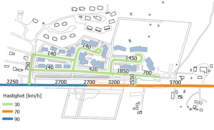 3 UNDERLAG 3.1 KARTUNDERLAG OCH ÖVRIGA DOKUMENT Följande kartunderlag och övriga dokument ligger till grund för utredningen: - BJÖRKFORS_1_1018_1_342_mätpunkter.dwg - Visionskarta.