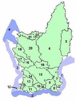 Sjöar IVÖSJÖN, Oppmannasjön, Levrasjön,