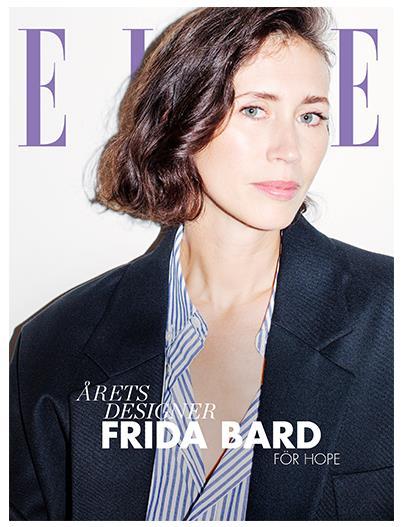 REVITALIZATION OF THE BRAND Designer of the Year by ELLE Sweden In January 2018, Frida was awarded the prestigious Designer of the Year at the annual ELLE Gala in Stockholm with the motivation: New