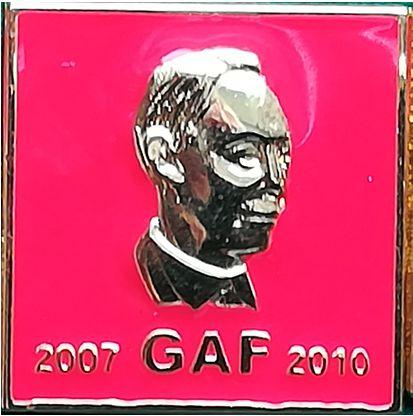 11.6 2007 GAF 2010, märket utdelades till