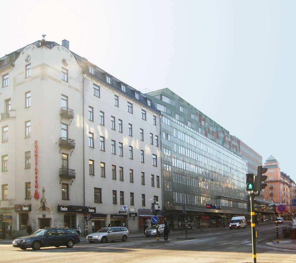 SID 6 (11) Påbyggnaden uppskattas innehålla ca 16 lägenheter. Bostadskomplement inryms i källarvåningen. De flesta nya lägenheterna förses med balkonger mot gården, samt en mindre balkong mot gatan.
