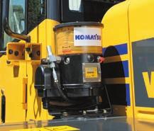 Kylare med brett kärnelement med auto-reversibel fläkt En kylare med brett kärnelement förhindrar igentäppning, också vid arbete i en dammig omgivning.