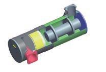 Mycket effektiv hydrostatisk transmission Den elektroniskt styrda varierbara pumpen och 2-motorsystemet möjliggör mycket effektiv och kraftfull drift.