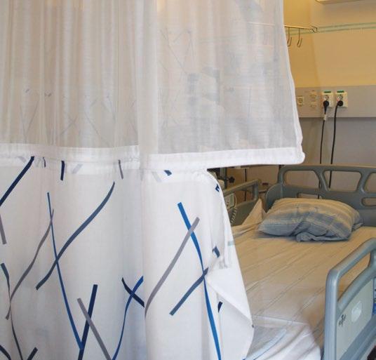 18 Hygiensttioner Hygiensttioner 19 C-500-1 Delbrt sängdrperi C-500-1 är en serie vskärmningsdrperier tillverkde v det brndhämmnde mterilet trevir, drperiern är komplett