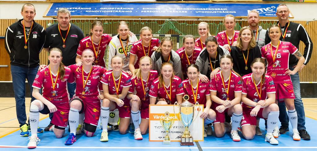 SERIETABELLER SÄSONGEN 2017/18 Damer Div 1 Skåne 1. Röke IBK 20 18 1 (0) 1 128-48 80 55 2. Munka-Ljungby IBK D1 20 13 2 (1) 5 74-64 10 42 3. IBK Landskrona 20 11 3 (1) 6 109-73 36 37 4.