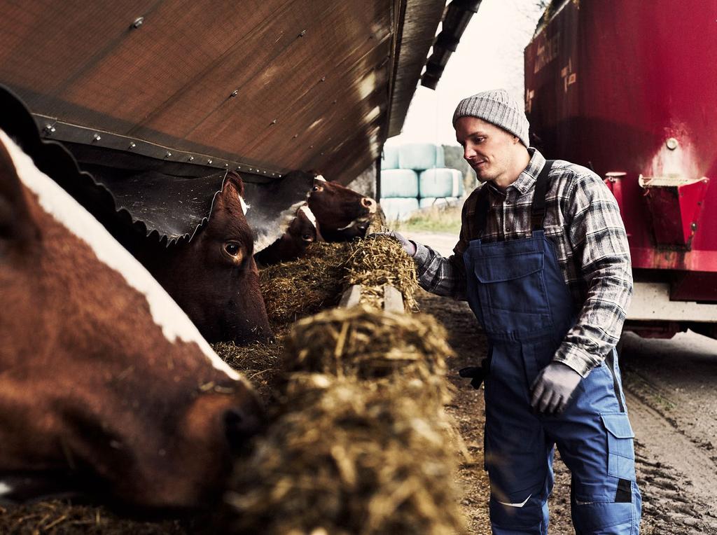 FORSKNING OCH PRODUKTUTVECKLING AV TOPPKLASS TILL DITT FÖRFOGANDE Hankkija är känt för sina högklassiga foder, utfodringsinnovationer
