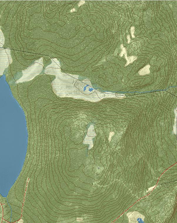 !!! Bilaga B Naturreservatet Storberget Avgränsning, information och friluftsliv Skala 1:10 000!! IA!!!!!!!!!!!!!!!! Storberget!!" - Abramsmyran Storbergträsket Storbergträskmyran Gräns för naturreservatet!