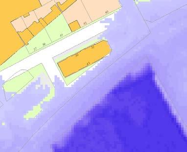 Samhällsbyggnadskontoret Planbeskrivning 15(30) Störning och risk Översvämningsrisk Östra delen av planområdet ligger under