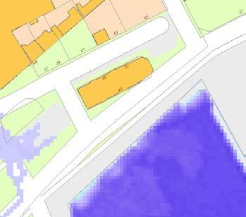 Skulle det komma ett 20-års regn och havnivån däremot ha stigit till 2,5 meter så skulle Tullhuset påverkas avsevärt mer.