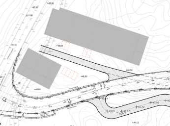 Parkerings- och angöringsbehov Det är endast servicebilar som kommer behöva angöra fördelningsstationsfastigheten i driftskedet.