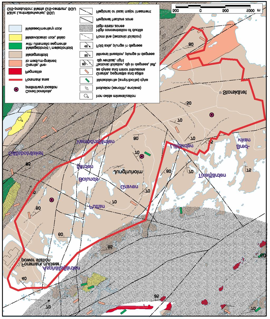 Bilaga 4 Platsundersökning i Forsmark Olle Olsson, SKB Undersökningsstrategi Forsmark Sidan 1 av 2 Platsundersökningar Lägesredovisning Tre 1000 m kärnborrhål för att svara på platsspecifika frågor