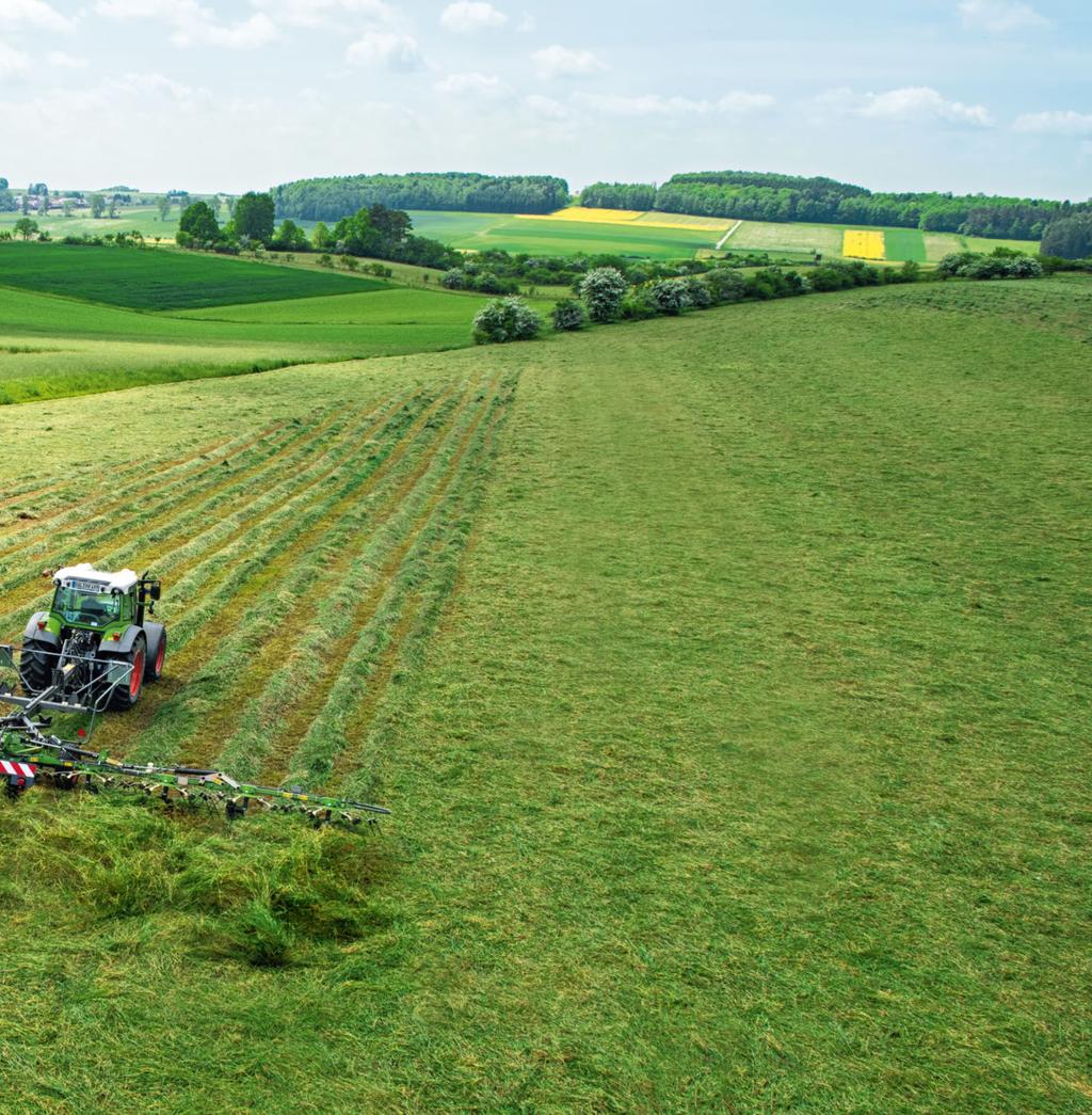 Tack vare sin innovativa och välkonstruerade teknologi är Fendt hövändare experter på snabb och ren