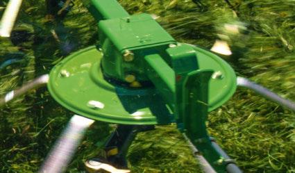 Super C -räfspinnar Räfspinnarna i Fendt hövändare är tillverkade av robust, galvaniserat fjäderstål och är grundligt testade.