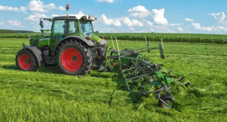 FENDT TWISTER: TREPUNKTSUPPHÄNGNING En talang med full koll i alla lägen. Allround-maskinen.