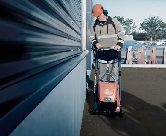 GÖR JOBBET SNABBT OCH ENKELT Alla våra framåtgående vibroplattor har en sak gemensamt de ger avbrottsfri drift.