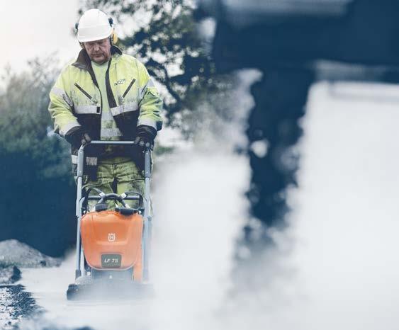 SER TILL ATT ASFALTEN KLARAR TRYCKET Asfalt tål extrema temperaturvariationer från 30 C till +60 C. Med noggrann komprimering säkerställs att asfalten klarar de tuffa förhållandena.