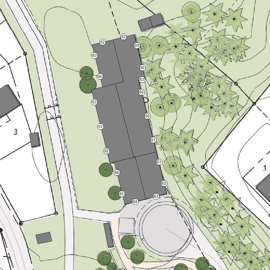 sebaholm170410 sida 12(13) Nedan redovisas beräknade maximala trafikbullernivåer vid fasad på