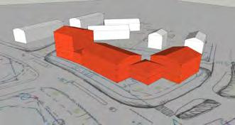 Skaraborgsgatan överskrids kraftigt (ur SS 252 67:2004 Ljudklassning av utrymmen i byggnader - Bostäder). Då fastigheten kv.