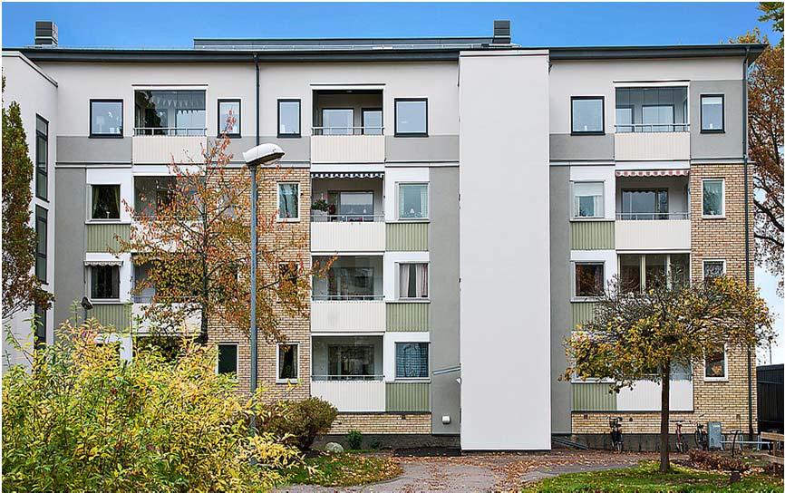 Kvarteret Skrapan, Linköping Före påbyggnad Stommaterial
