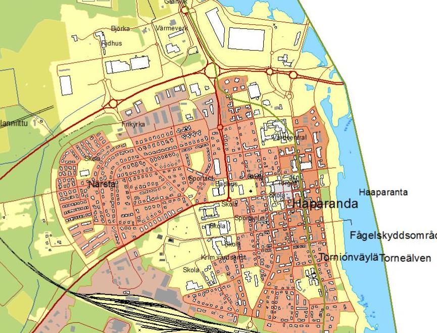 PLANENS SYFTE OCH HUVUDDRAG Syftet med detaljplanen är att användningen för aktuell bostadsfastighet, som i gällande detaljplan från 1962 regleras som parkmark, ändras till bostad i enlighet med