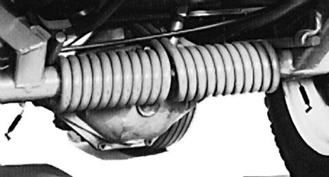 0); kopplingslåda (fig. 0) och motorns utgående axellager (fig. ). Stryk även på fett på bägge bromskablar på drivhjuls- och bromspedalsändarna. Figur 5 Undersök ovanliga motorljud.